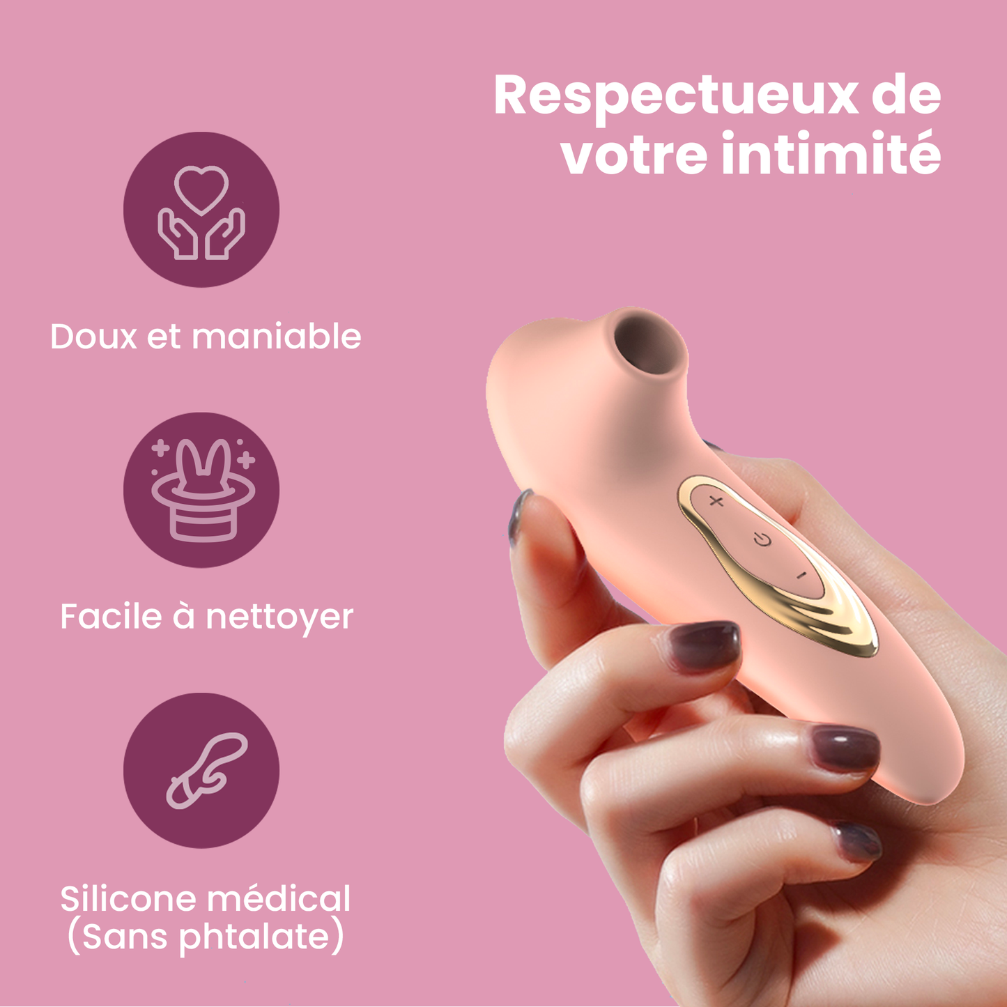 Intensia par Lucia — Stimulateur par Pulsation d’Air